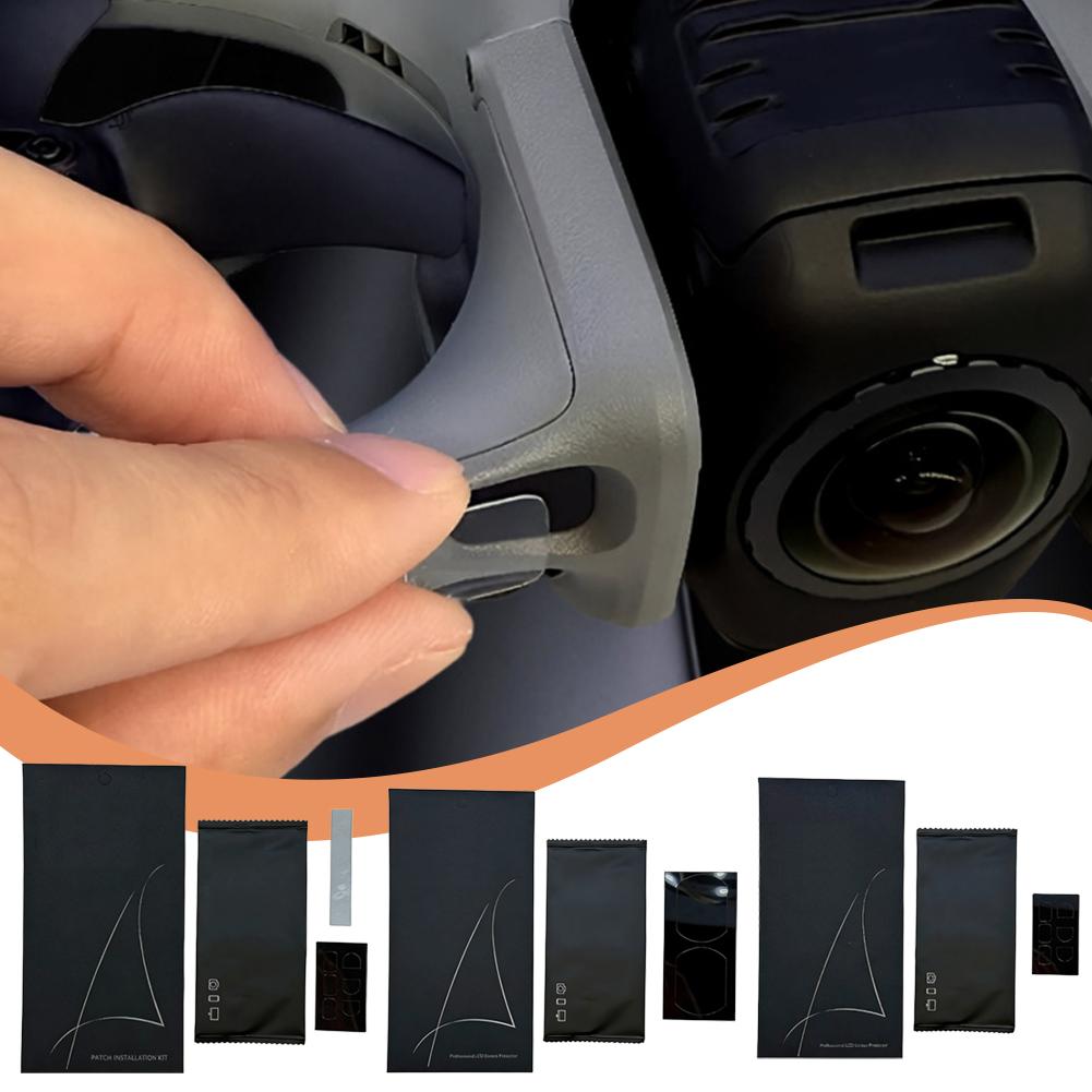Dji Goggles - ฟิล์มป้องกันสำหรับเซ็นเซอร์พาโนรามา DJI Avata 360, สำหรับแว่นตาสำหรับบิน, ฟิล์มเรดาร์,