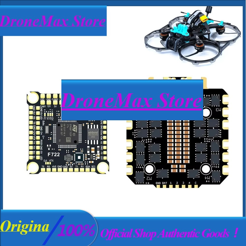 F722 Flight Controller - DroMaDAKEFPV F722 ชุดควบคุมการบิน FC 3-12S 100A