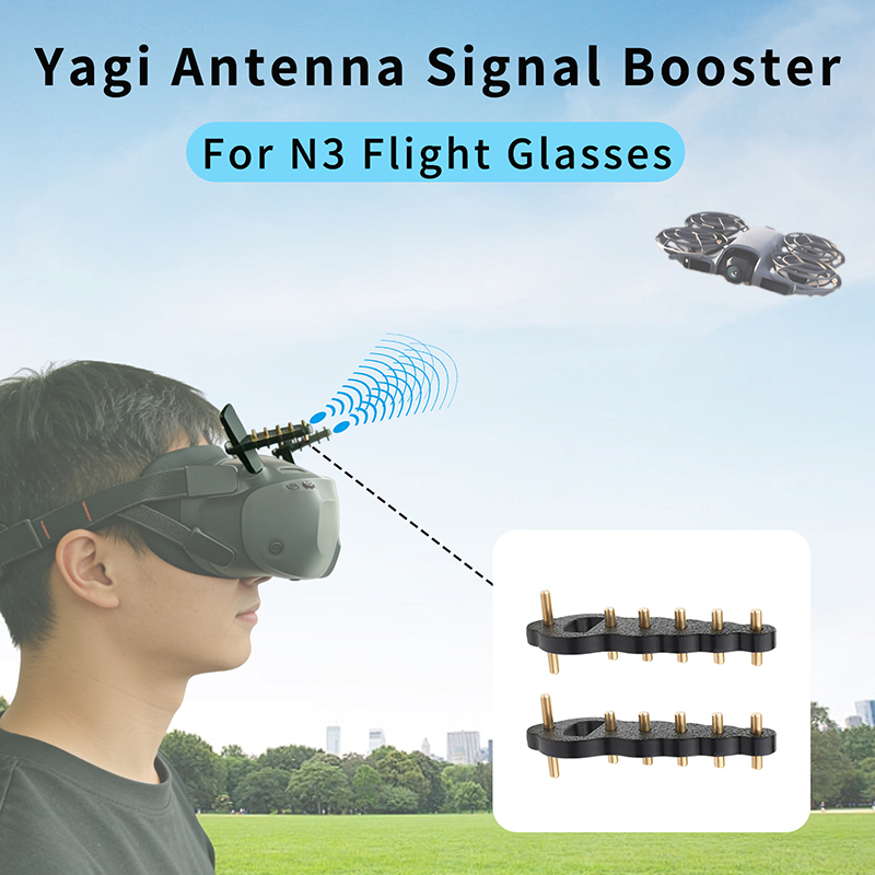 Dji Goggles - แว่นตาสำหรับโดรน DJI NEO2/Avata2 รุ่น N3 พร้อมเสาอากาศ