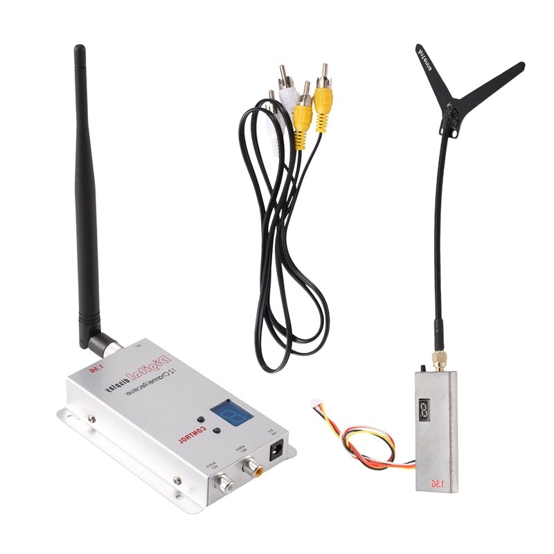 Rc Transmitter - AS96-สำหรับเครื่องส่งและรับสัญญาณวิดีโอ FPV 1.5G 2W สำหรับชุด VTX+
