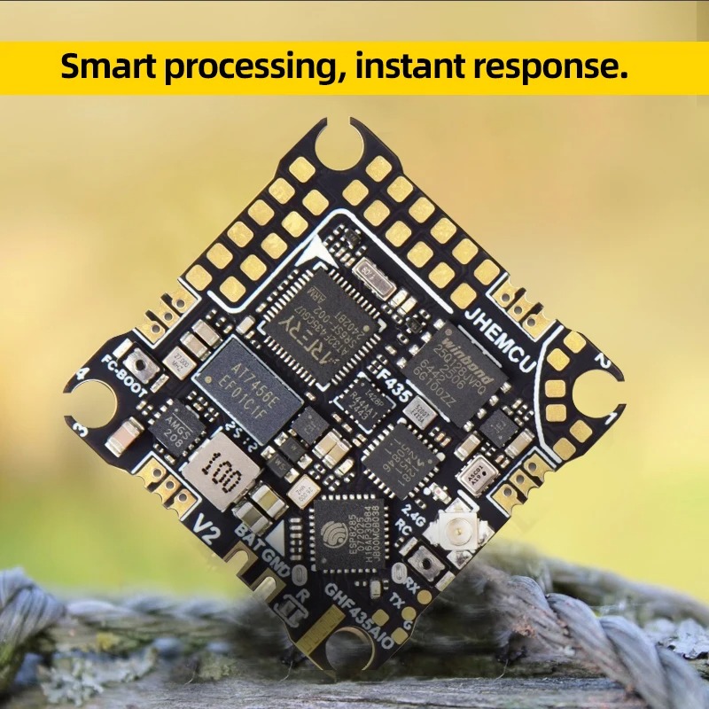 Flight Controller - 2026NEWJHEMCU Jinhang GHF435 AIO V2 ชุดควบคุมการบินแบบครอสโอเวอร์