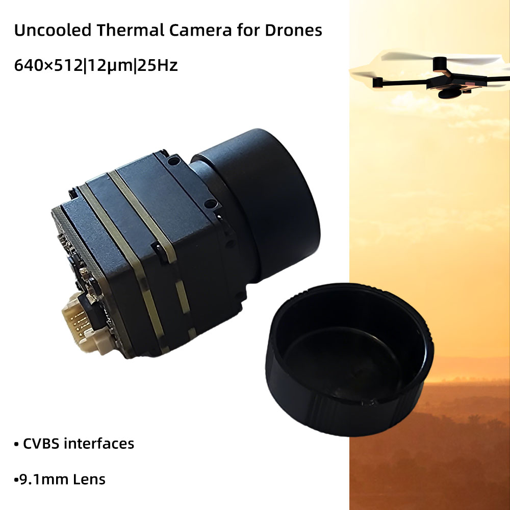 Analog Fpv Camera - กล้องถ่ายภาพความร้อนความละเอียดสูง BT 640 กำลังไฟสูงสุด 0.95W โมดูลกล้องถ่ายภาพความร้อนพร้อมอินเทอร์เฟซแบบอนาล็อก