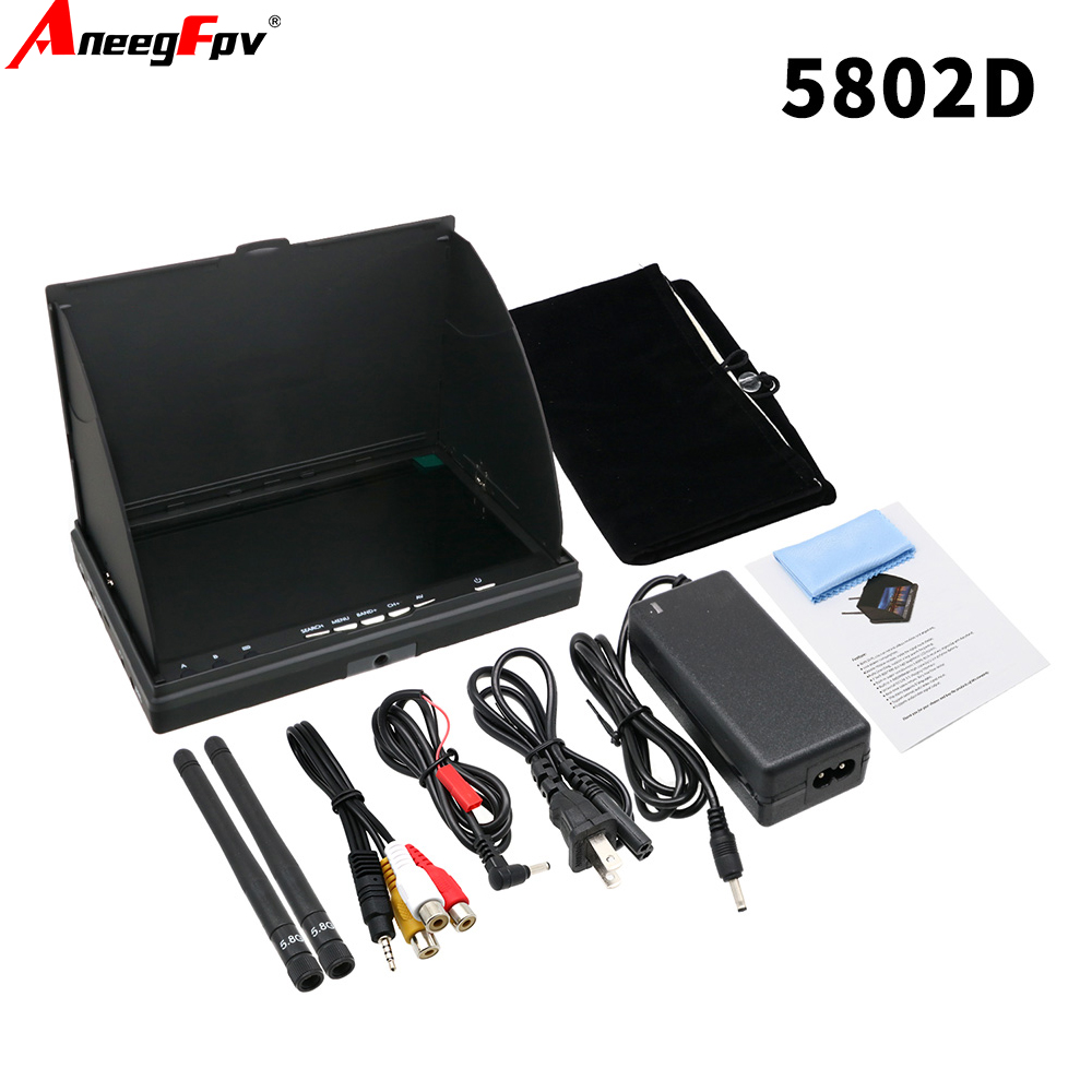 Goggles Fpv - จอภาพ LCD5802D LCD5802S ขนาด 7 นิ้ว