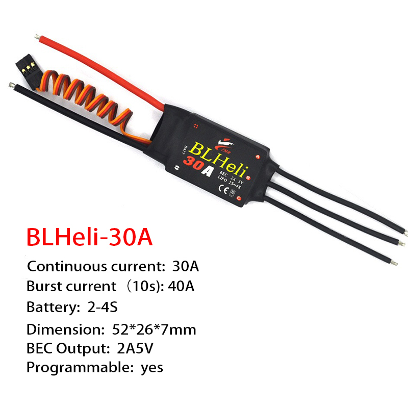 1-3 ชิ้น Brushless ESC BLHeli  - Fpv Drone บทวิจารณ์และราคา