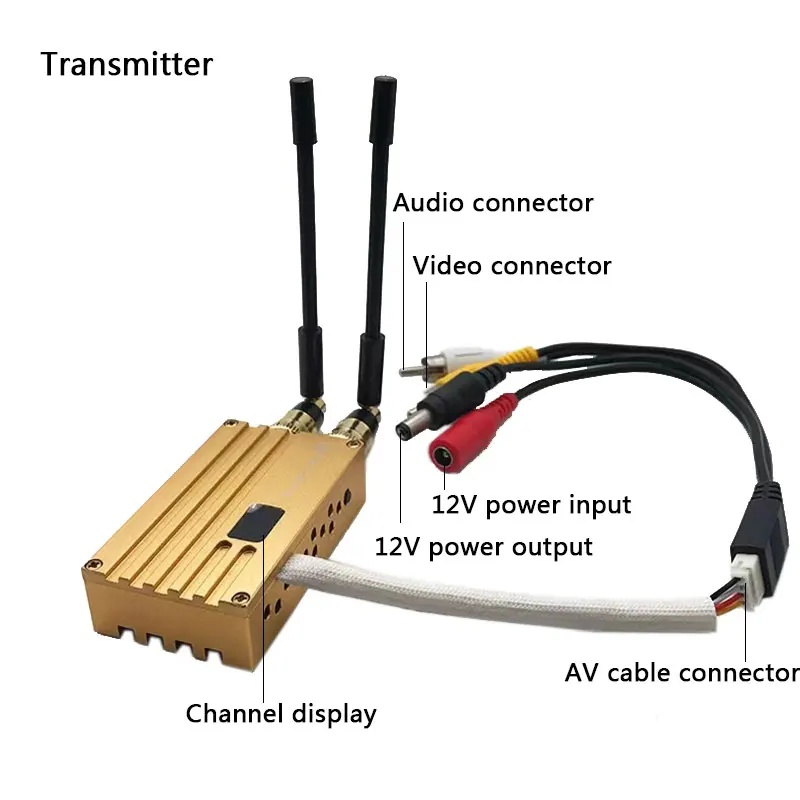 เครื่องส่งสัญญาณวิดีโอไร้สาย 4 - Fpv Drone บทวิจารณ์และราคา