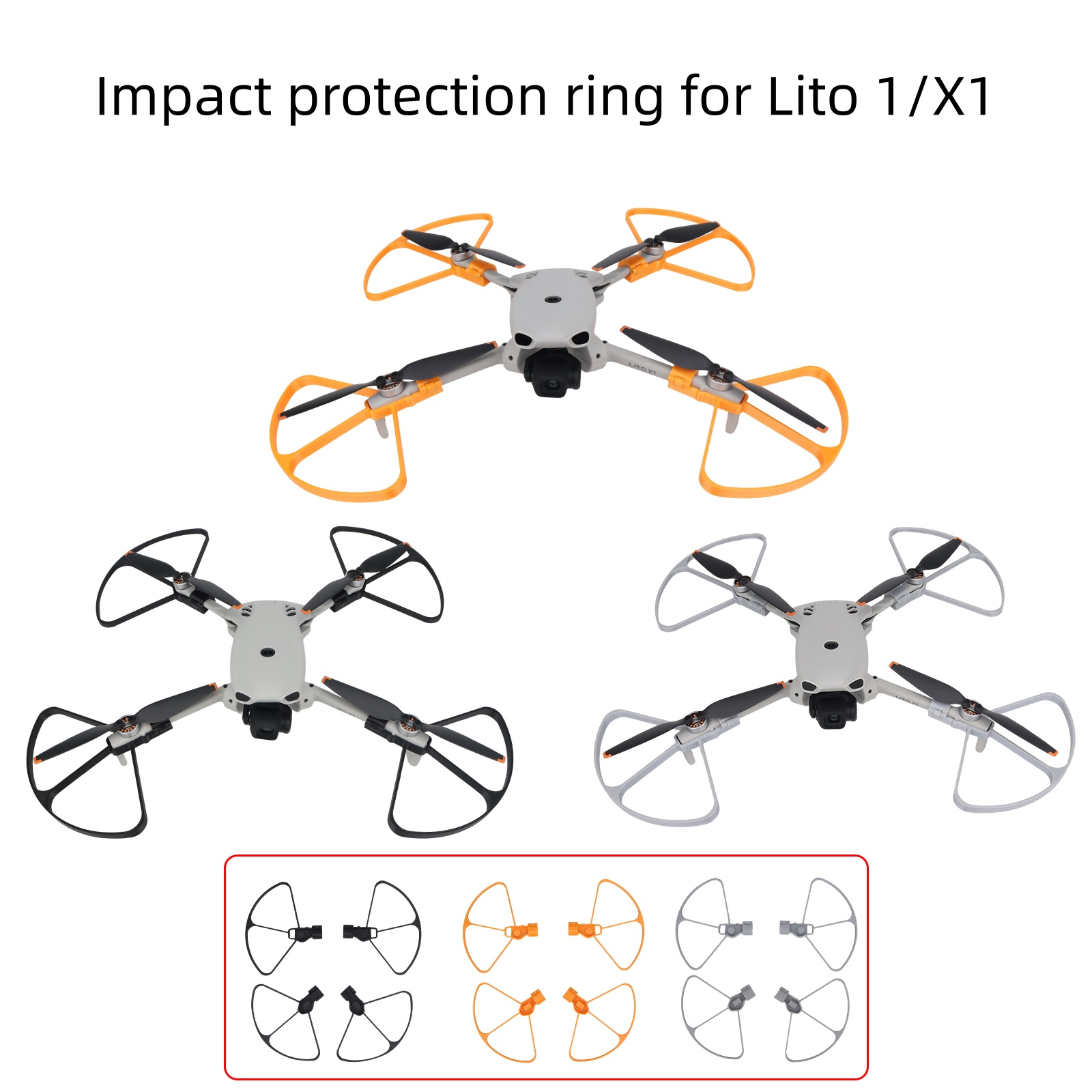 ตัวป้องกันใบพัดสำหรับ DJI Lito - Propeller Guard บทวิจารณ์และราคา