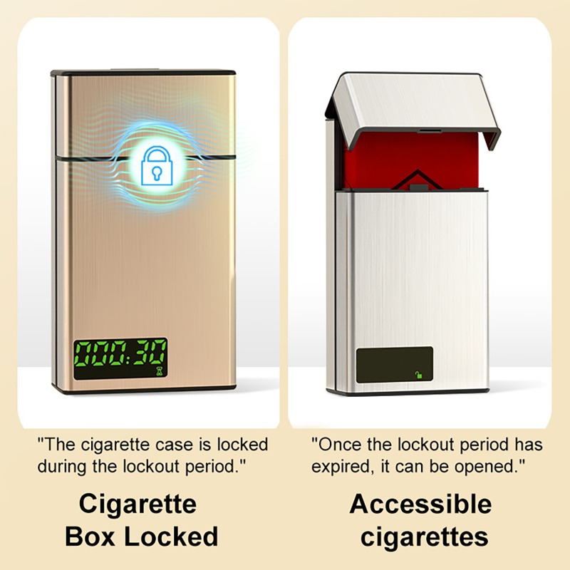 กล่องบุหรี่อัจฉริยะ อลูมิเนียม - Smoke Stopper บทวิจารณ์และราคา