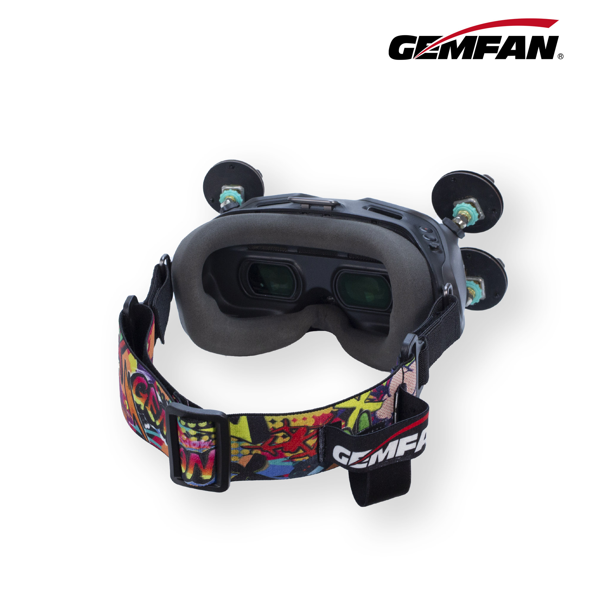 GEMFAN GOGGLE แบตเตอรี่ FPV แว - Drone Goggles Dji บทวิจารณ์และราคา