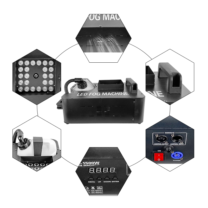 LED เวทีเครื่องหมอกควัน 1500W  - Smoke Stopper บทวิจารณ์และราคา