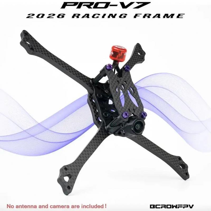 BCROWFPV PRO-V7 โครงโดรนแข่งขน - Hd Zero Camera บทวิจารณ์และราคา