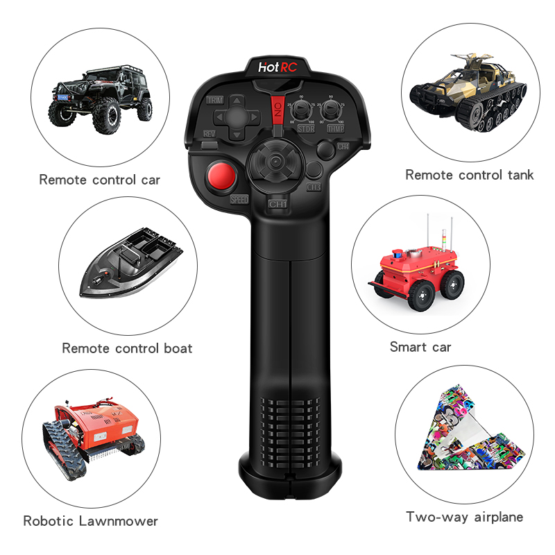 HotRC DS-4A 2.4GHz เครื่องส่งส - Radio Transmitter 2.4Ghz บทวิจารณ์และราคา