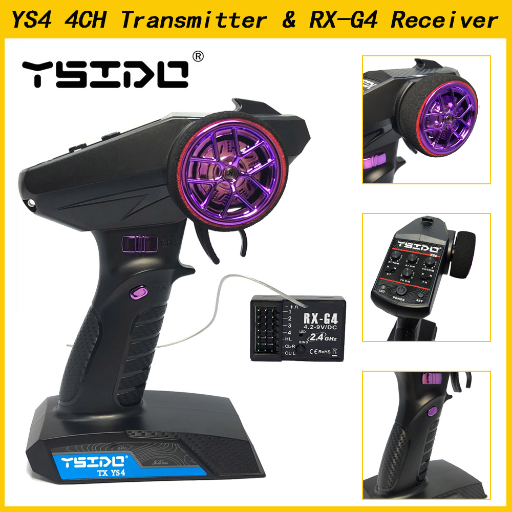 YSIDO YS4 2.4GHz 4CH วิทยุระบบ - Radio Transmitter 2.4Ghz บทวิจารณ์และราคา