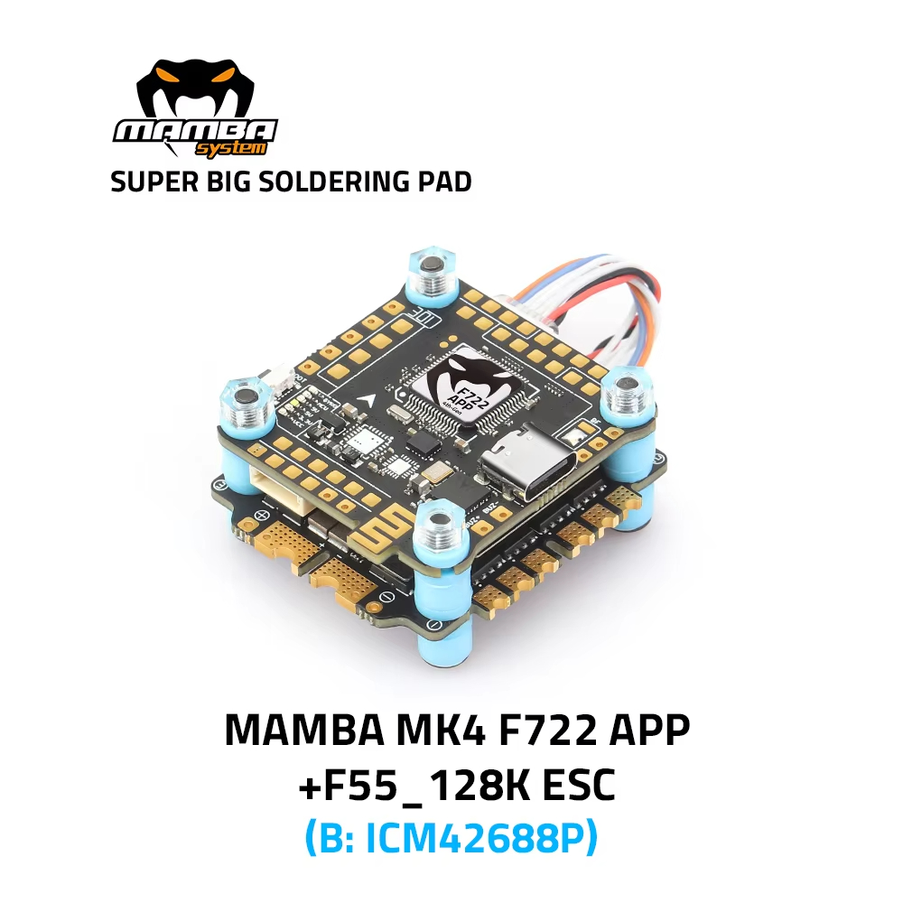 ชุดควบคุมการบิน Diatone MAMBA  - F722 Flight Controller บทวิจารณ์และราคา