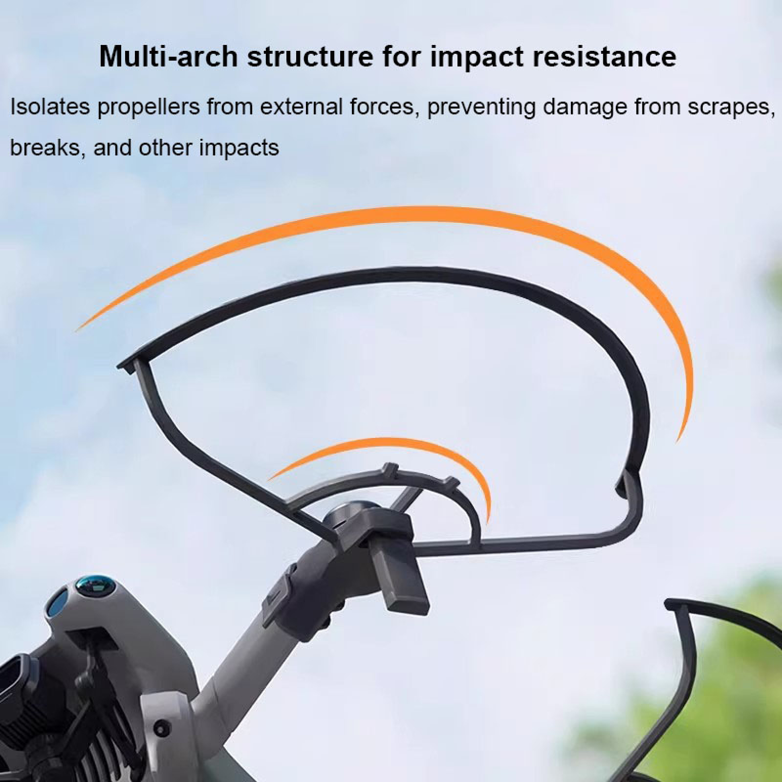 ตัวป้องกันใบพัดแบบถอดได้ 4 ชิ้ - Propeller Guard บทวิจารณ์และราคา