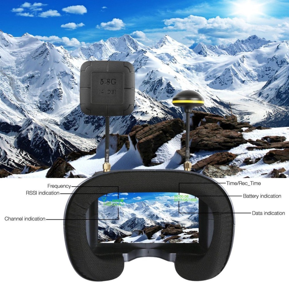 FPV ชุด LS-008D 5.8G FPV Googl - Analog Fpv Camera บทวิจารณ์และราคา