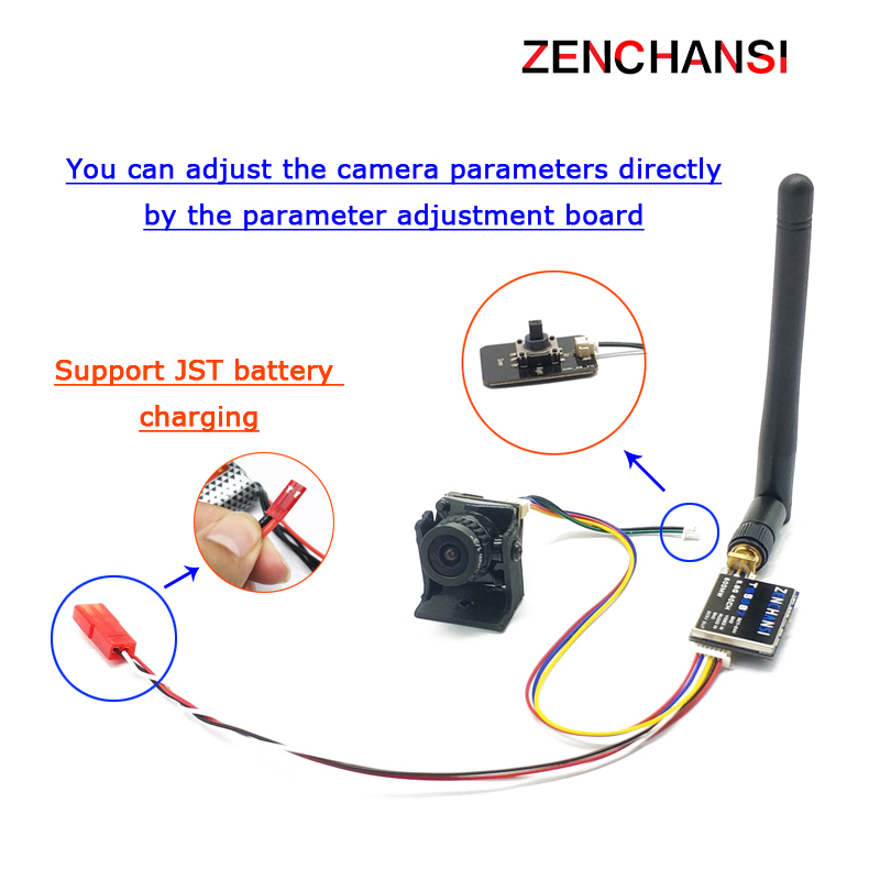 FPV ชุด LS-008D 5.8G FPV Googl - Analog Fpv Camera บทวิจารณ์และราคา