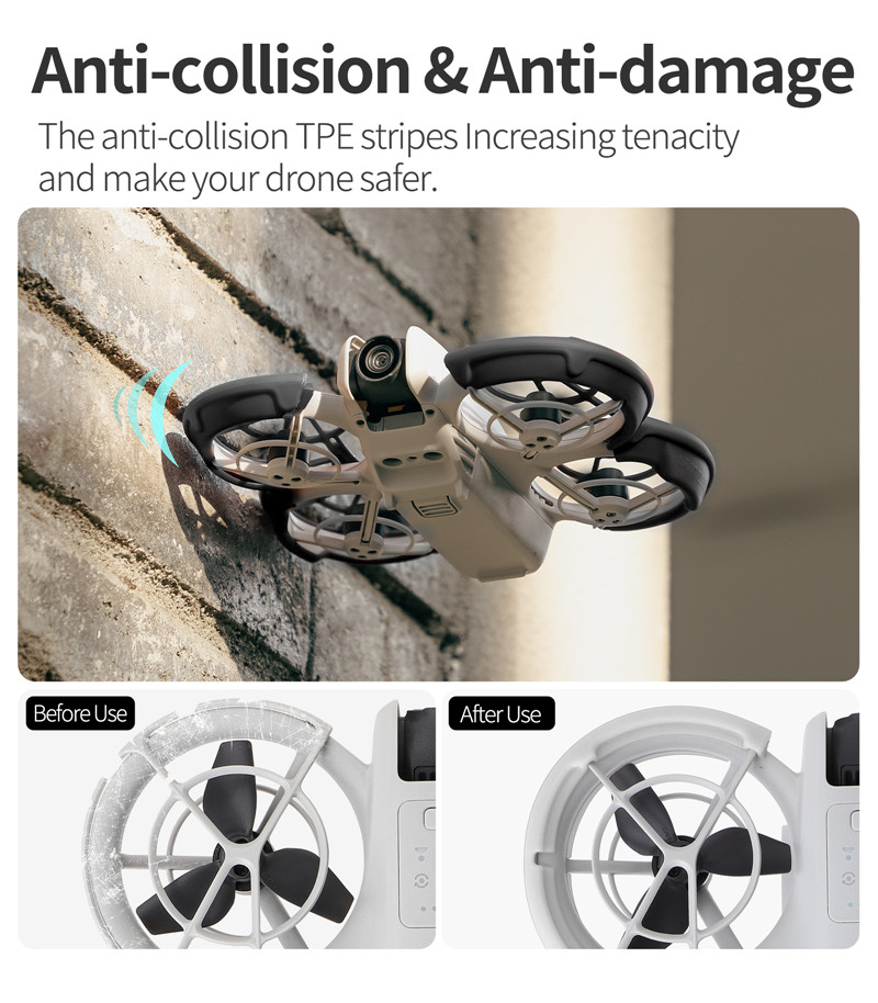 ตัวป้องกันใบพัดสำหรับโดรน DJI  - Propeller Guard บทวิจารณ์และราคา