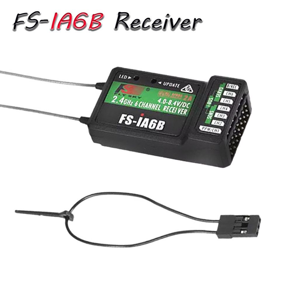 ระบบวิทยุ FS-i6 6CH 2.4GHz AFH - Radio Transmitter 2.4Ghz บทวิจารณ์และราคา