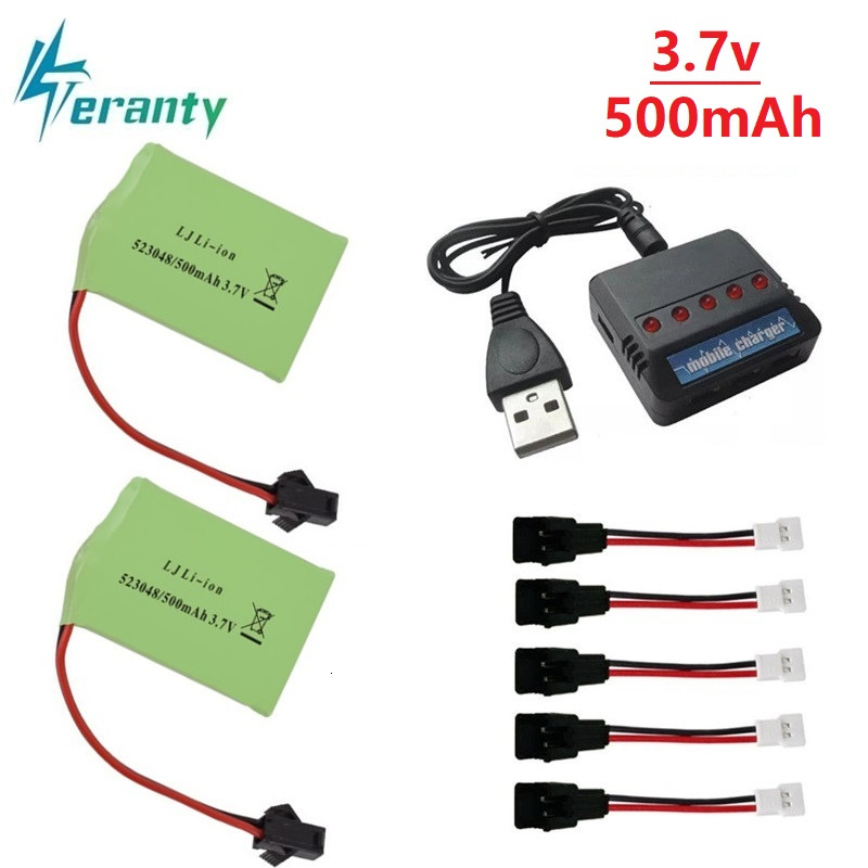 3.7V 500mAh 523048 แบตเตอรี่ L - Balance Charger Rc บทวิจารณ์และราคา